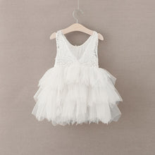 "The Alicia" Flower Girl Dress (White)
